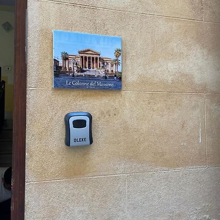 Le Colonne Del Massimo Apartment Palermo Buitenkant foto