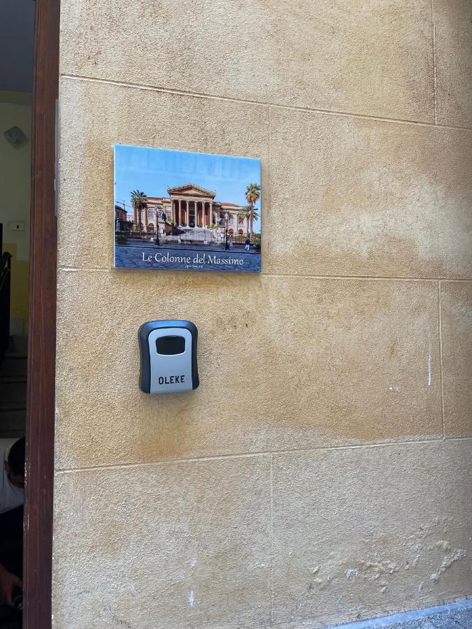 Le Colonne Del Massimo Apartment Palermo Buitenkant foto